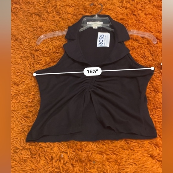 NWT No Comment | Tank Top with Collar - Picture 7 of 7